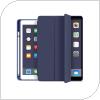 Θήκη Flip Smart inos Apple iPad 10.2 2019 / 2020 / 2021  με TPU & SC Pen Σκούρο Μπλε
