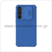 Soft TPU & PC Back Cover Case Nillkin Camshield Pro Samsung A356B Galaxy A35 5G Blue