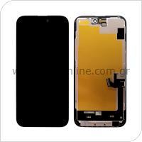 LCD with Touch Screen Soft Oled Apple iPhone 15 Plus Black (OEM)