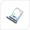 Βάση Κάρτας Sim & SD Samsung A536B Galaxy A53 5G Γαλάζιο (Original)