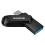 USB 3.2 Flash Disk SanDisk Ultra Dual Drive Go SDDDC3 USB A & USB C 256GB 400MB/s Μαύρο