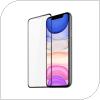 Tempered Glass Full Face Dux Ducis Apple iPhone XR/ 11 Black (1 pc)