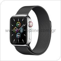 Strap Ahastyle WG42 Magnetic Stainless Steel Apple Watch (42/ 44/ 45mm) Black
