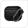 Silicon Case Spigen Rugged Armor Apple AirPods Pro with Hook Matte Black