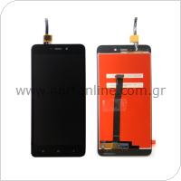 LCD with Touch Screen Xiaomi Redmi 4A Black (OEM)