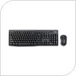Σετ Ασύρματο Πληκτρολόγιο & Ποντίκι Logitech MK270 Μαύρο