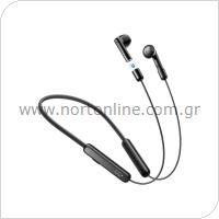 True Wireless Bluetooth Earphones Joyroom JR-DS1 2 in 1 Magnetic TWS Neckband Black