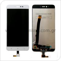 LCD with Touch Screen Xiaomi Redmi Note 5A Prime White (OEM)