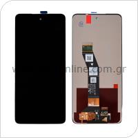 LCD with Touch Screen Motorola Moto G24 Black (OEM)