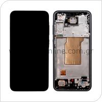 LCD with Touch Screen & Front Cover Samsung A356B Galaxy A35 5G Navy (Original)