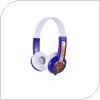 Ενσύρματα Ακουστικά Κεφαλής Buddyphones DiscoverFun για Παιδιά Μπλε