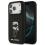 Θήκη Σιλικόνης Karl Lagerfeld Apple iPhone 17 Pro Sketch & Logo Karl Μαύρο