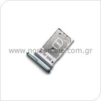 Sim Card Holder Samsung S901B Galaxy S22 5G/ S906B Galaxy S22 Plus 5G Green (Original)