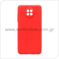 Θήκη Soft TPU inos Xiaomi Redmi Note 9T S-Cover Κόκκινο