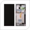 LCD with Touch Screen & Front Cover Samsung S908B Galaxy S22 Ultra 5G White (Original)