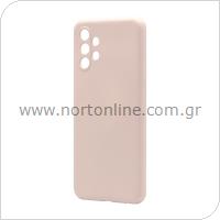 Liquid Silicon inos Samsung A135F Galaxy A13 4G L-Cover Salmon Pink