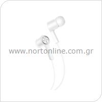 Hands Free Stereo Foneng TP57 3.5mm White