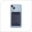 MagWallet Leather Stand - Card Case Dux Ducis with 3 Positions for Apple iPhone 12/ 13/ 14/ 15 Series Blue