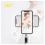 Wireless Selfie Stick & Tripod Blavec Coco P04 with Remote Control for Smartphones with Width 65mm to 95mm White