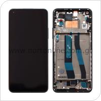 LCD with Touch Screen & Middle Plate Xiaomi Mi 11  Lite 5G Black (Original)