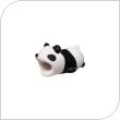 Universal Cable Cover Panda-shaped White-Black