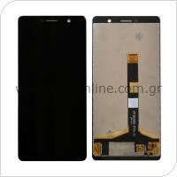 LCD with Touch Screen Nokia 7 Plus Black (OEM)
