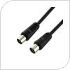 RF Cable M/F 1.5m Black (Bulk)