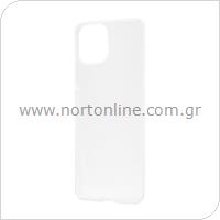 Θήκη TPU inos Xiaomi Mi 11 Lite/ Mi 11 Lite 5G Ultra Slim 0.3mm Διάφανο