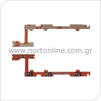 Flex Cable Xiaomi Redmi Note 13 5G with On/Off & Volume Control (OEM)