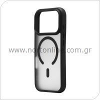 Θήκη TPU & PC inos Apple iPhone 17 Pro MagFlame Μαύρο