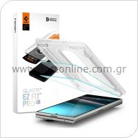 Tempered Glass Full Face Spigen Glas.tR EZ-FIT Samsung Galaxy Z Fold 7 5G (2 τεμ.)