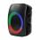 Portable Bluetooth Speaker Rebeltec Stage 300 with Karaoke Function 35W Black