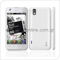 Κινητό Τηλέφωνο LG P970 Optimus Black (White Version)