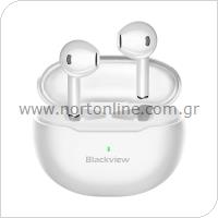 True Wireless Ακουστικά Bluetooth Blackview AirBuds 6 Λευκό