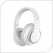 Ασύρματα Ακουστικά Κεφαλής Audeeo AO-WHP2 Λευκό