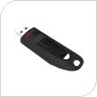 USB 3.0 Flash Disk SanDisk Ultra SDCZ48 USB A 64GB 130MB/s Black