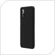 Θήκη Liquid Silicon inos Xiaomi Redmi Note 10 5G L-Cover Μαύρο