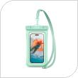 Universal Waterproof Case Spigen A610 for Smartphones up to 6.9'' Mint (1 pc)