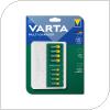 Universal Battery Charger Varta up to 8 Batteries AA/AAA/9V White