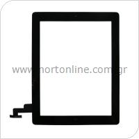 Touch Screen Apple iPad 2 Full Set με Home Button Μαύρο (OEM)
