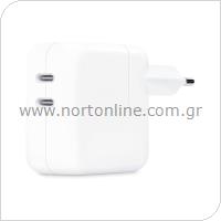 Travel Charger with Dual Output USB C Apple MNWP3 35W