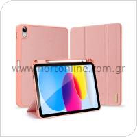 Θήκη TPU Flip Shock Proof Dux Ducis Domo Apple iPad 10.9'' (2022) Ροζ