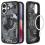 Θήκη TPU & PC Spigen Ultra Hybrid Mag Magsafe Apple iPhone 17 Zero One Μαύρο