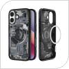 Θήκη TPU & PC Spigen Ultra Hybrid Mag Magsafe Apple iPhone 17 Zero One Μαύρο