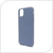 Θήκη Liquid Silicon inos Apple iPhone 11 Pro Max L-Cover Γκρι-Μπλε