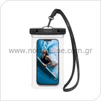 Universal Αδιάβροχη Θήκη Spigen A601 για Smartphones έως 6.9'' Διάφανο (1 τεμ.)