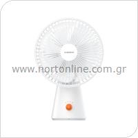 Επιτραπέζιος Ανεμιστήρας Xiaomi Rechargeable Mini Fan BHR6089GL Λευκό