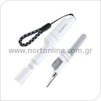 Multifunctional Cleaning Pen AhaStyle WG83 for Earbuds 4in1 White