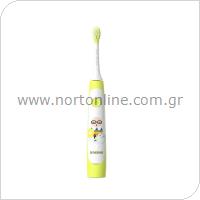 Παιδική Ηλεκτρική Οδοντόβουρτσα Xiaomi Kaishu & Soocas Sonic C1 Κίτρινο