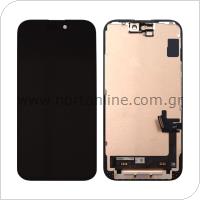 Οθόνη με Touch Screen Apple iPhone 15 IPS LCD version Μαύρο (OEM)